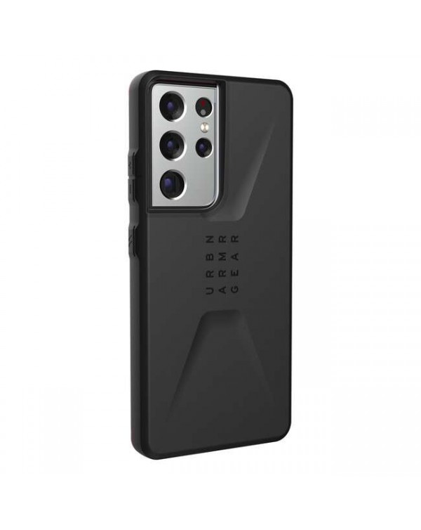 UAG - Civilian Rugged Case Black for Samsung Galaxy S21 Ultra