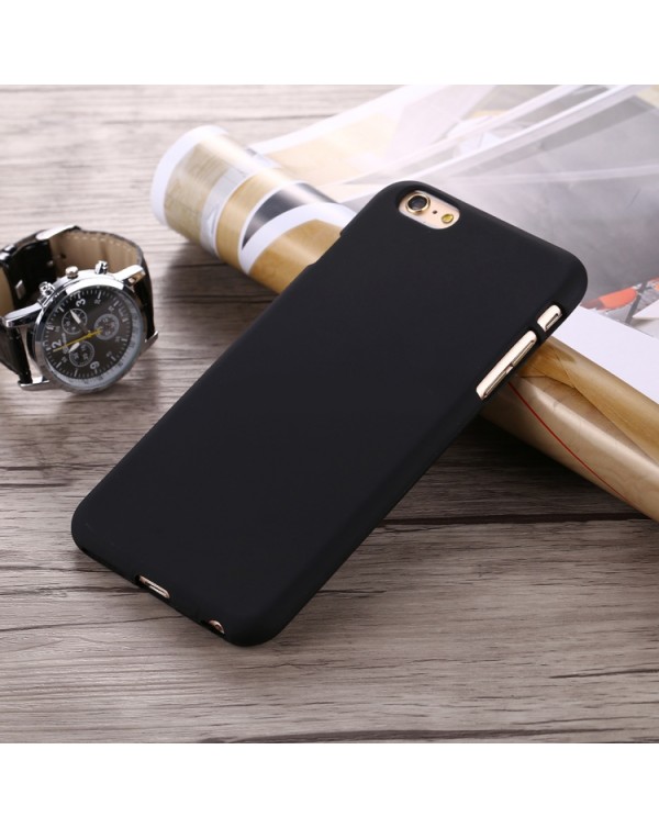 GOOSPERY SOFT FEELING for iPhone 6 Plus/6S Plus Liquid State TPU Drop-proof Soft Protective Back Cover Case (Black)