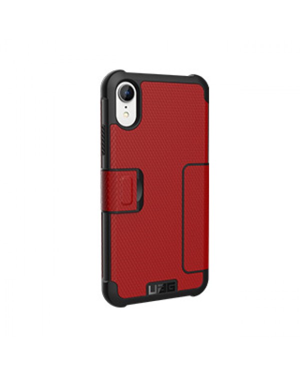 iPhone XR UAG Red/Black (Magma) Metropolis Series Folio case