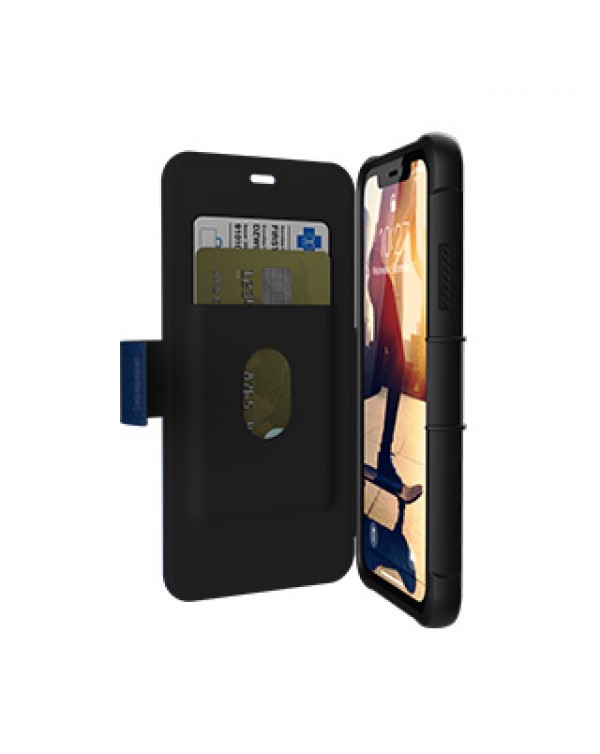 iPhone XR UAG Blue/Black (Cobalt) Metropolis Series Folio case