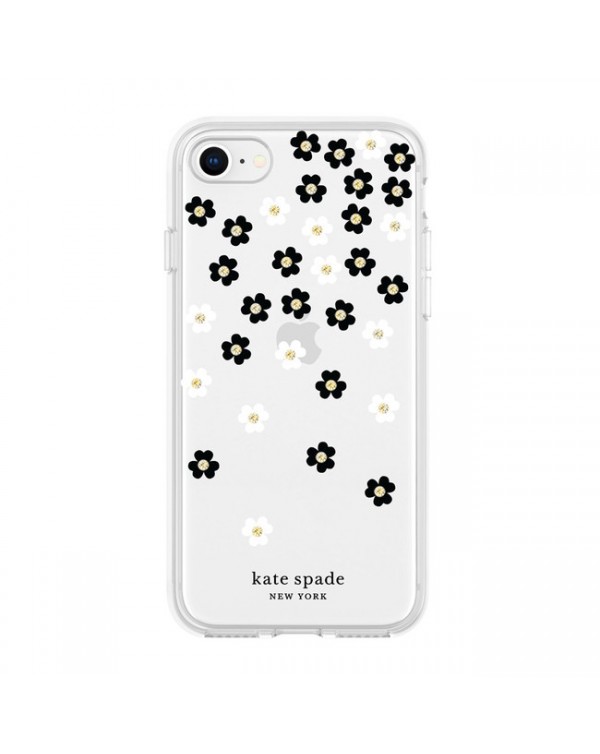 Kate Spade - Protective Hardshell Case Scattered Flowers for iPhone SE 2020/8/7
