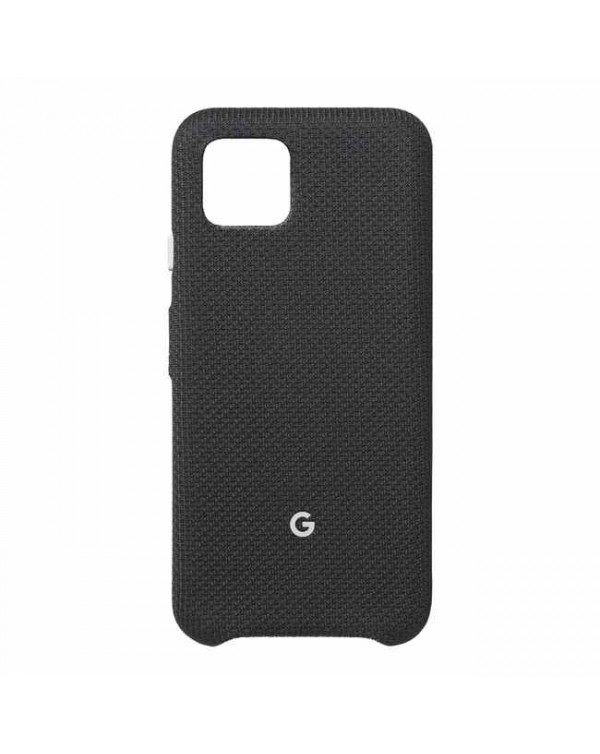 Google - Fabric OEM Case Just Black for Google Pixel 4