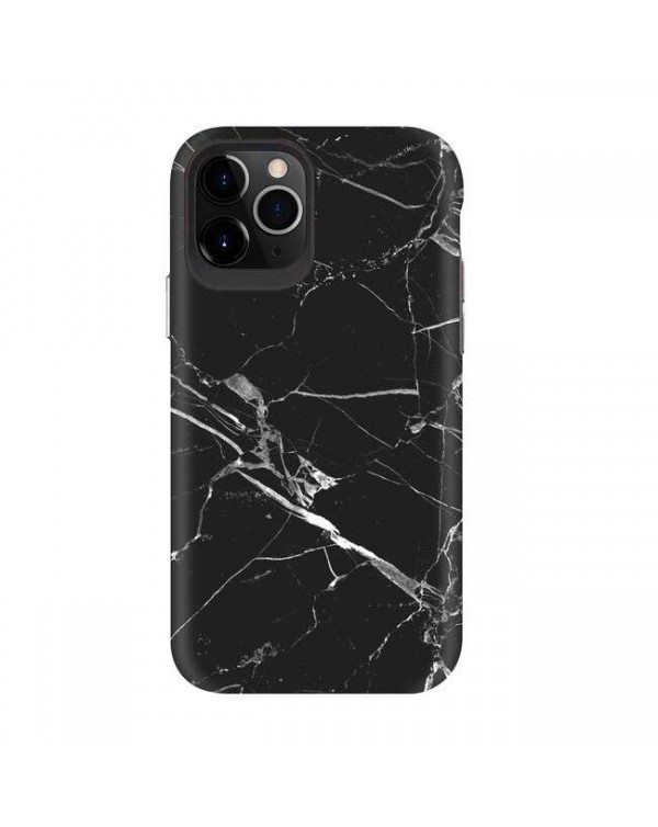 Blu Element - Mist 2X Fashion Case Black Marble Matte for iPhone 11/XR