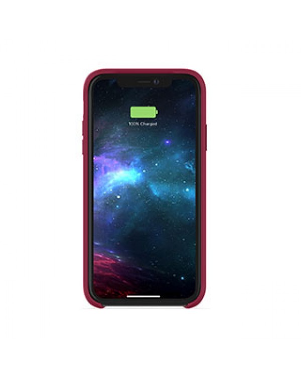 iPhone XR mophie red juice pack access case w/ Qi