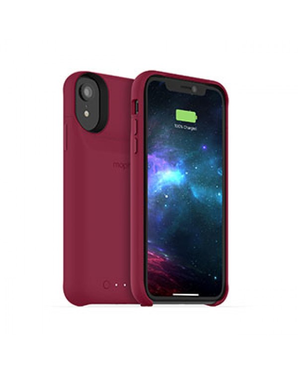 iPhone XR mophie red juice pack access case w/ Qi