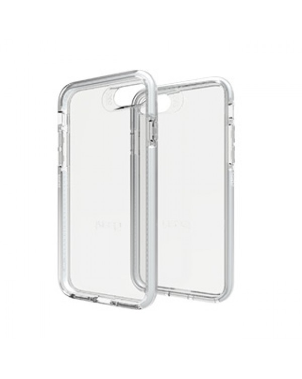 iPhone SE (2020)/8/7 Gear4 D3O Clear/Silver Piccadilly case