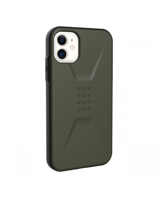 UAG - Civilian Rugged Featherlight Case Olive Drab for iPhone 11