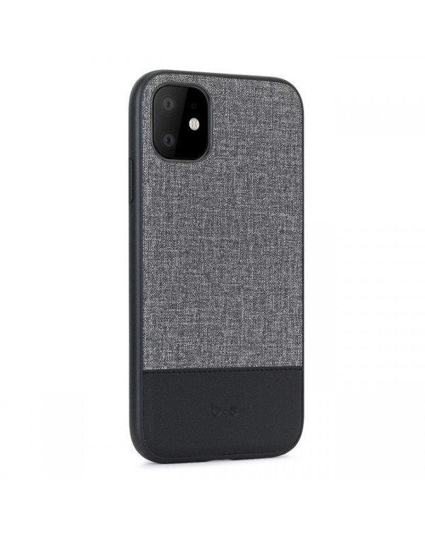 Blu Element - Chic Collection Case Gray/Black for iPhone 11/XR