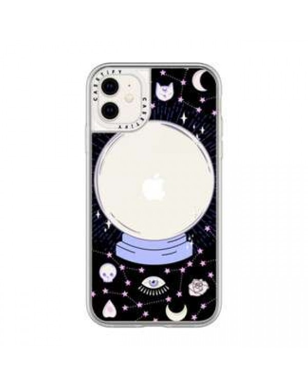 Casetify - Grip Case Crystal Ball on Black Background for iPhone 11