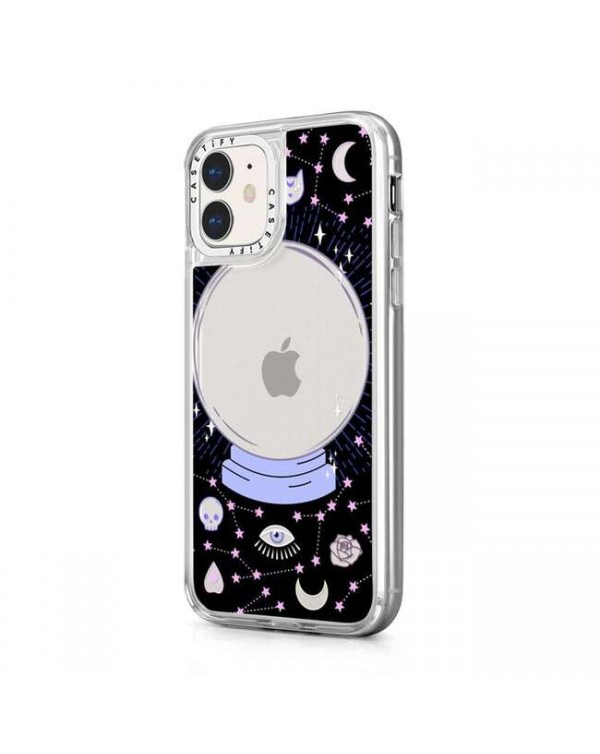 Casetify - Grip Case Crystal Ball on Black Background for iPhone 11