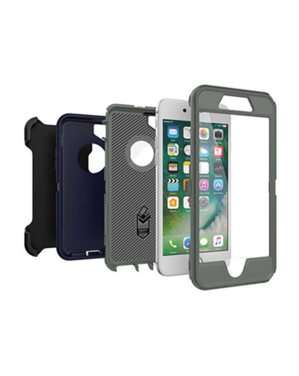 Otterbox - Defender Protective Case Stormy Peaks (Green/Blue) for iPhone SE 2020/8/7