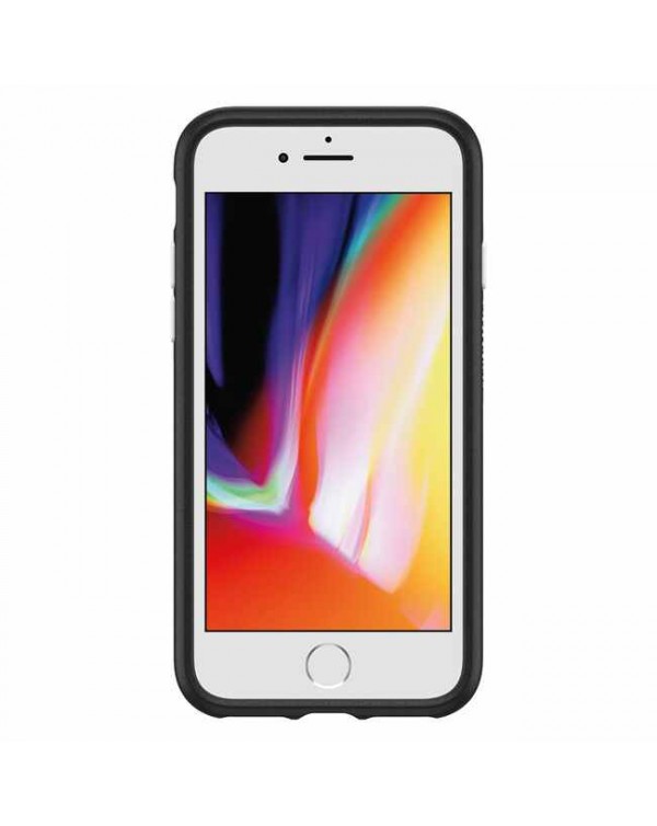 Otterbox - Otter + Pop Symmetry Case with Swappable PopTop White Marble for iPhone SE 2020/8/7