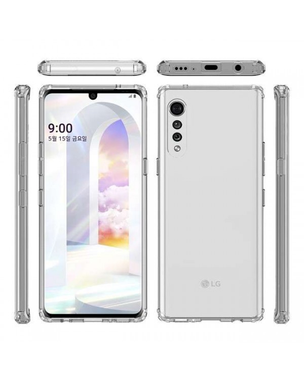 Blu Element - DropZone Rugged Case Clear for LG Velvet