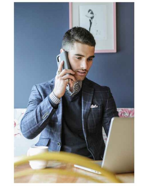 Blu Element - 2 in 1 Folio Case Grey/Black for Samsung Galaxy A11