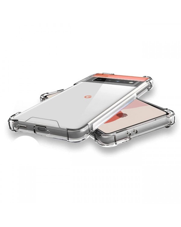 Blu Element - DropZone Rugged Case Clear for Google Pixel 6