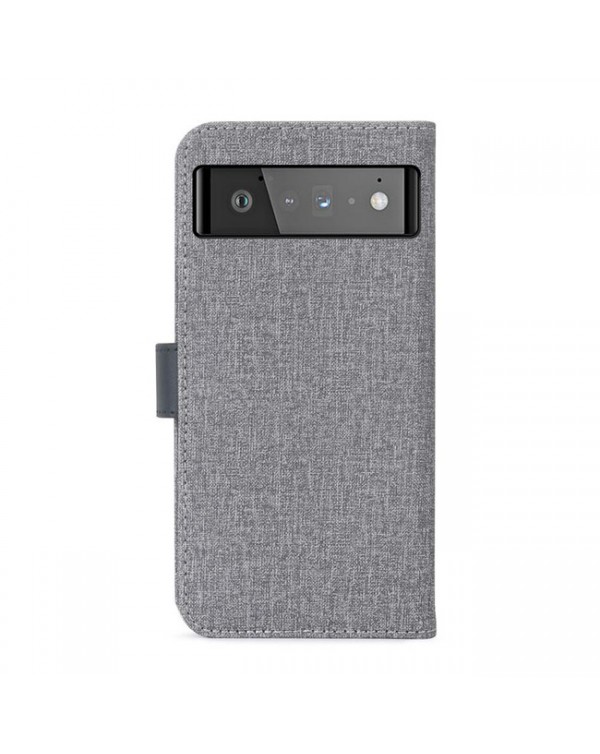 Blu Element - 2 in 1 Folio Case Gray/Black for Google Pixel 6
