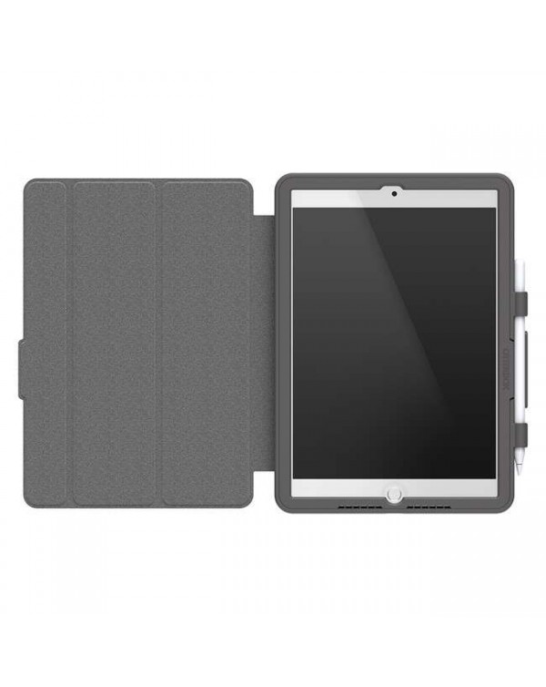 Otterbox - UnlimitEd Case with Folio Pro Pack BULK (Polybag packaging) Clear/Black for iPad 10.2 (2019/2020/2021) (7th/8th/9th Gen)