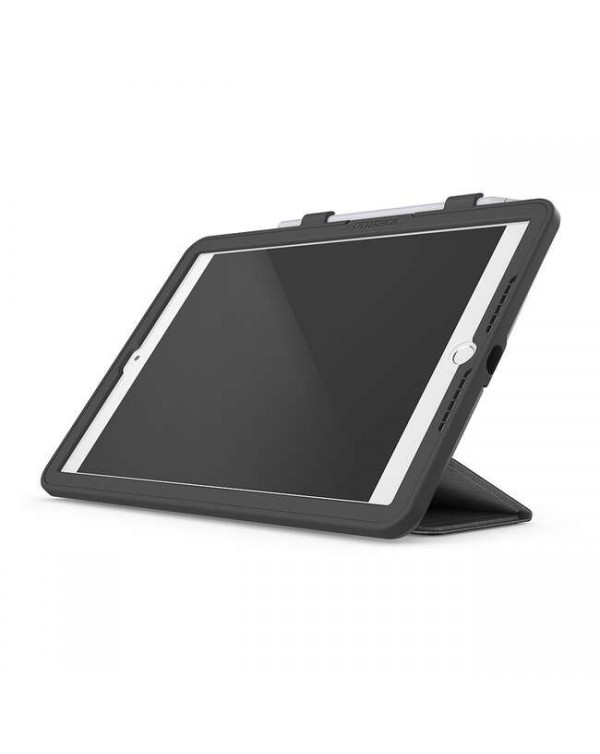 Otterbox - UnlimitEd Case with Folio Pro Pack BULK (Polybag packaging) Clear/Black for iPad 10.2 (2019/2020/2021) (7th/8th/9th Gen)