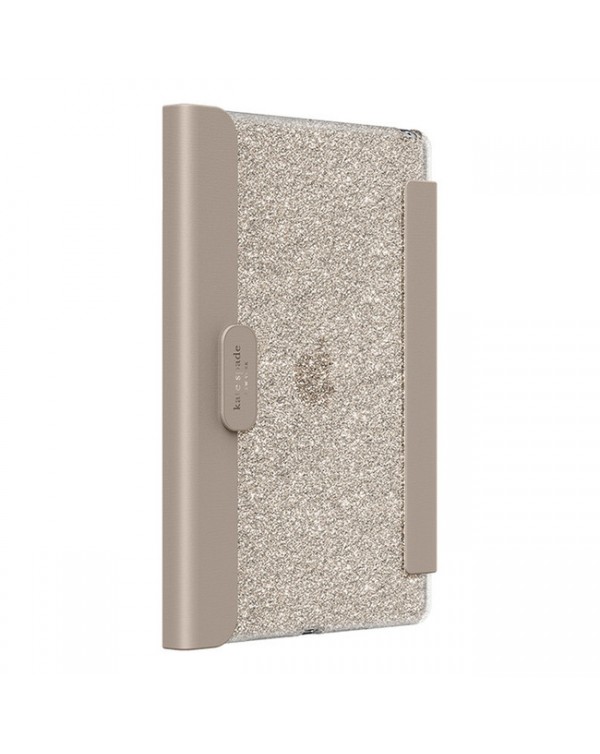 Kate Spade - Protective Folio Case iPad Gold Glitter for iPad 10.2 (2019/2020/2021) (7th/8th/9th Gen)