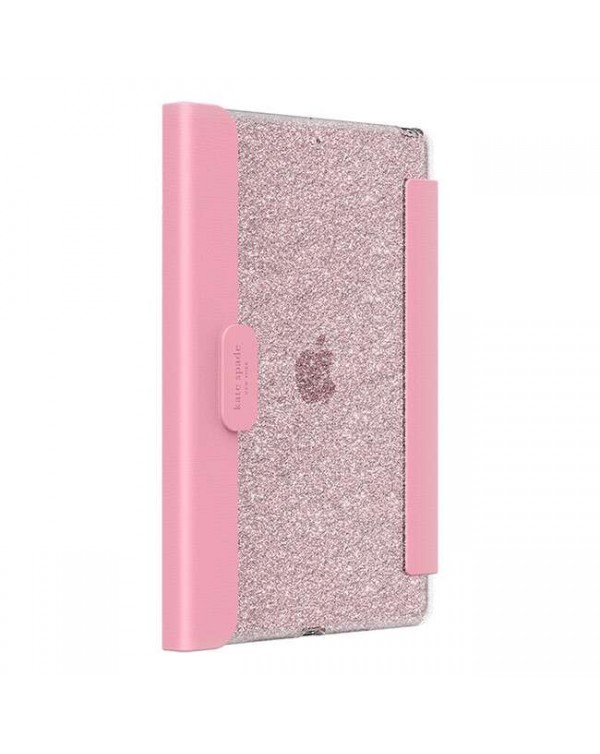 Kate Spade - Protective Folio Case Rose Gold Glitter for iPad 10.2 (2019/2020/2021) (7th/8th/9th Gen)