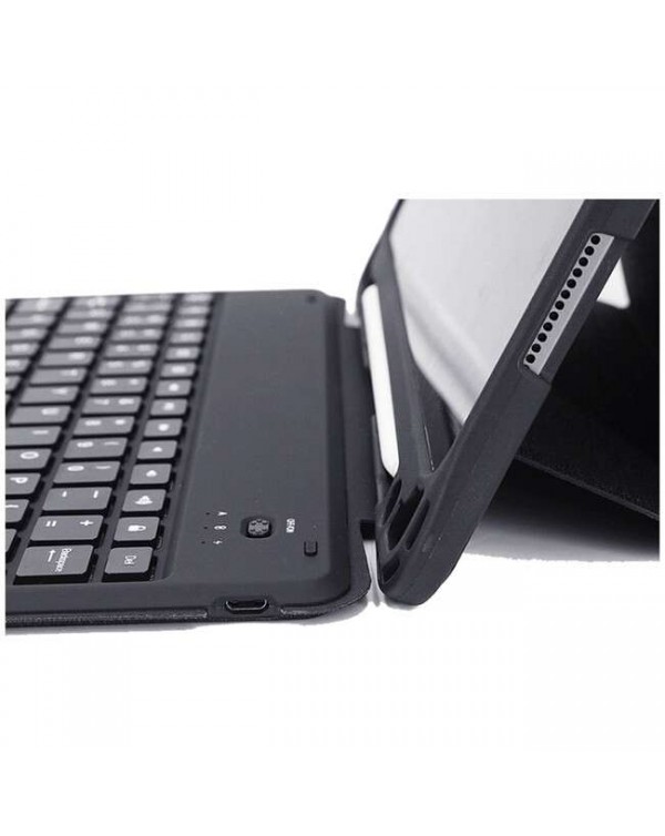 Rugged Case with Bluetooth Keyboard Black for iPad 10.2 (2019/2020/2021) (7th/8th/9th Gen)