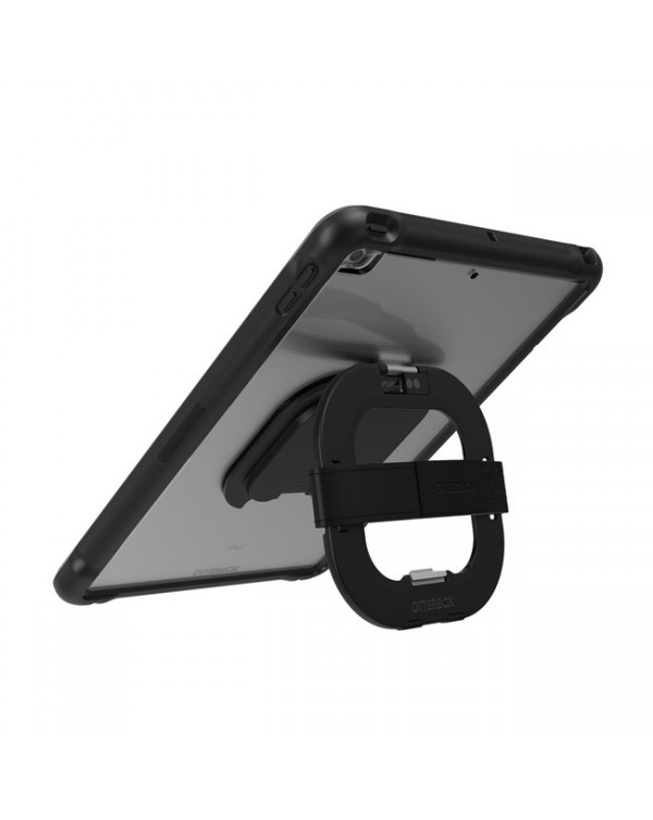 Otterbox - UnlimitEd Case with Kickstand/Strap/Screen Pro Pack BULK (Polybag Packaging) Clear/Black for iPad 10.2 (2019/2020/2021) (7th/8th/9th Gen)