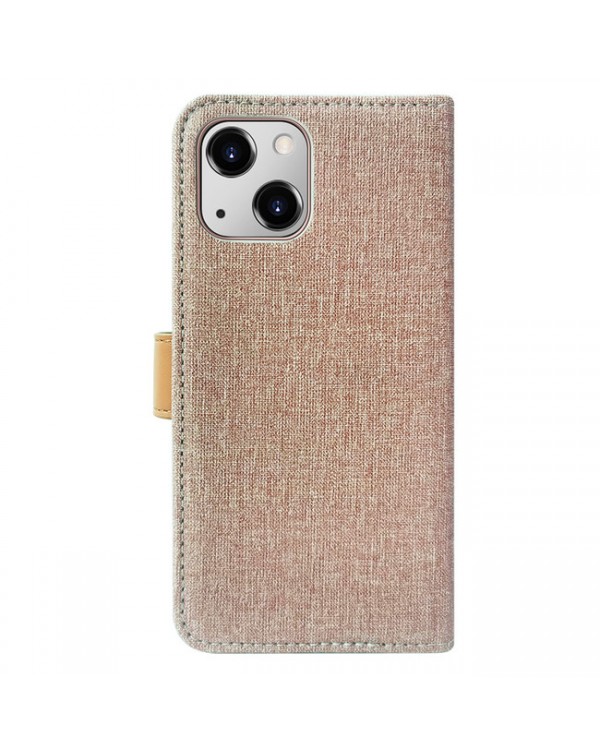 Blu Element - 2 in 1 Folio Case Pink Tan for iPhone 13