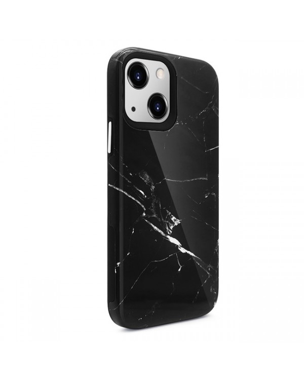 Blu Element - Mist 2X Fashion Case Black Marble for iPhone 13