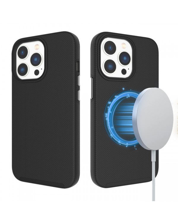 Blu Element - Armour 2X with Magsafe Case Black for iPhone 13 Pro Max
