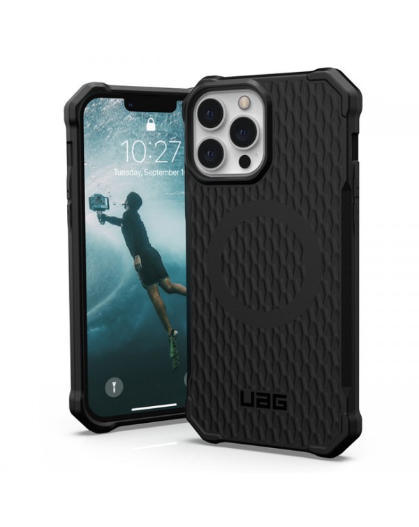 UAG - Essential Armor MagSafe Case Black for iPhone 13 Pro Max