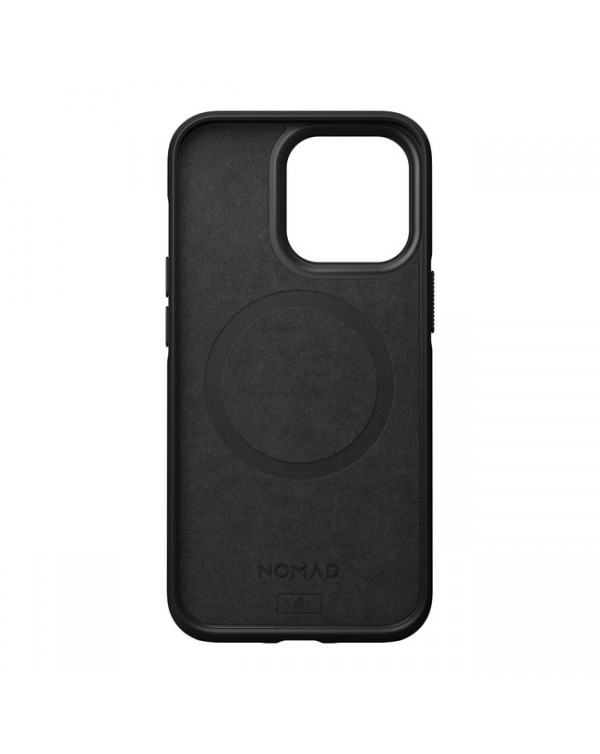 Nomad - Horween Leather Rugged Case Black for iPhone 13 Pro