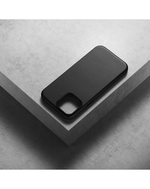 Nomad - Horween Leather Rugged Case Black for iPhone 13 Pro