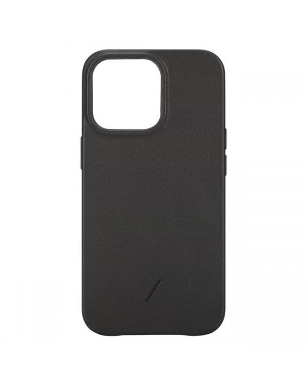 Native Union - Clic Classic Leather Case Black for iPhone 13 Pro