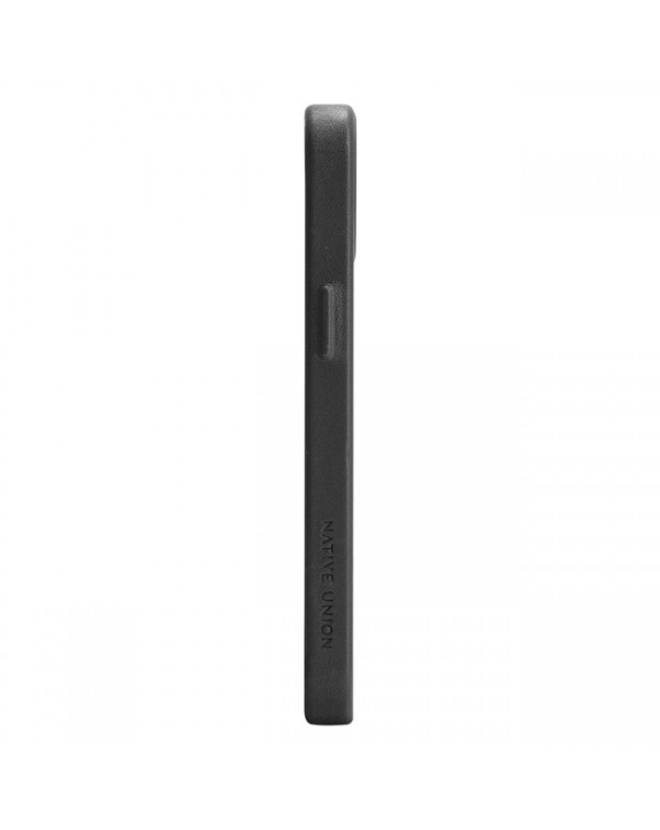 Native Union - Clic Classic Leather Case Black for iPhone 13 Pro