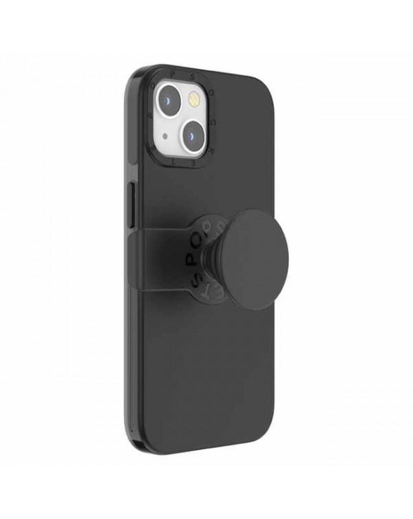 PopSockets - PopCase Black with Drop Protection for iPhone 13