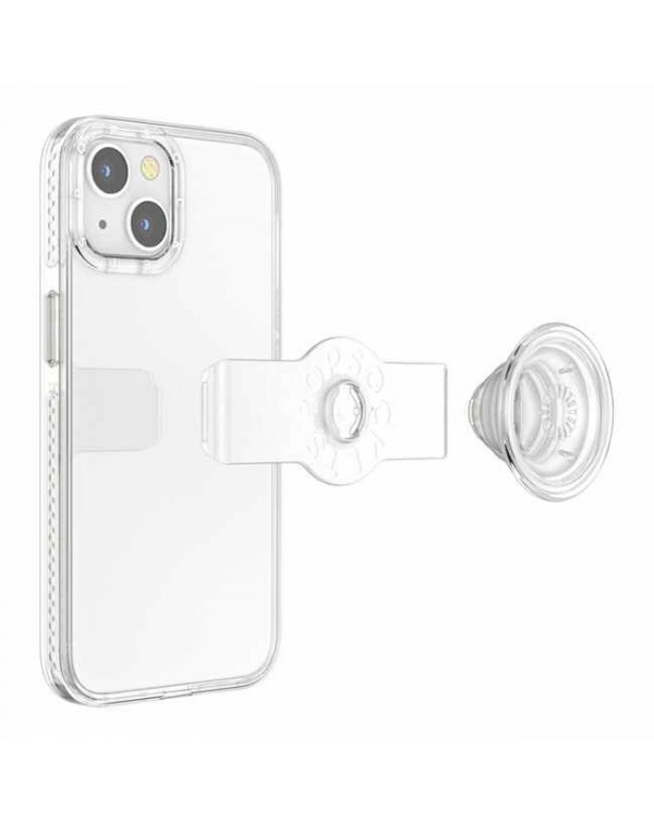 PopSockets - PopCase Clear with Drop Protection for iPhone 13