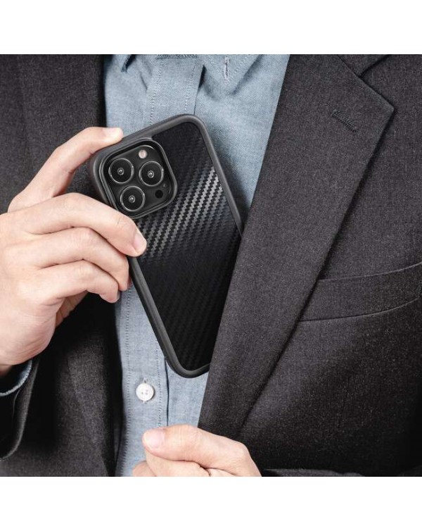 SwitchEasy - AERO Plus Case Carbon Black for iPhone 13