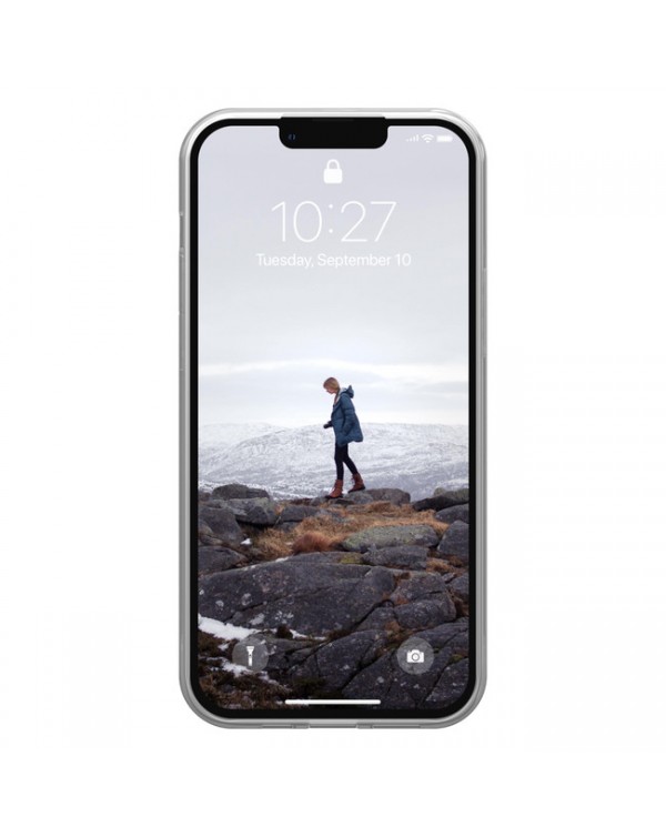 UAG - [U] Lucent Softshell Case Ice (Clear) for iPhone 13 Pro Max