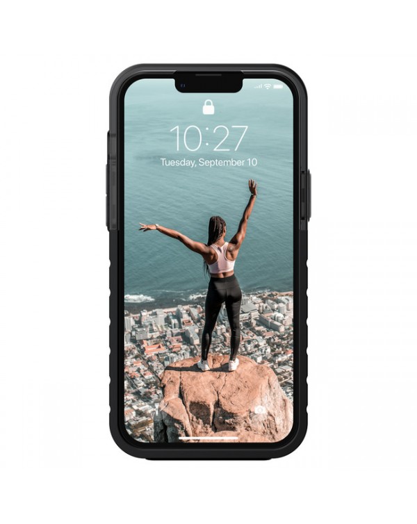 UAG - [U] Dip Silicone Hardshell Case Black for iPhone 13 Pro Max