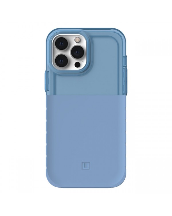 UAG - [U] Dip Silicone Hardshell Case Cerulean (Blue) for iPhone 13 Pro Max
