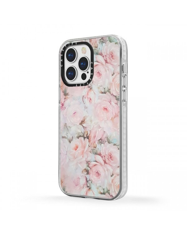 Casetify - Impact Case Vintage Pink Bohemian Rose for iPhone 13 Pro 