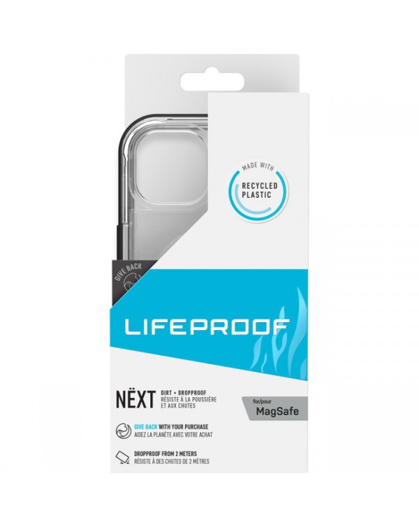 LifeProof - Next with MagSafe Clear/Black for iPhone 13 Pro