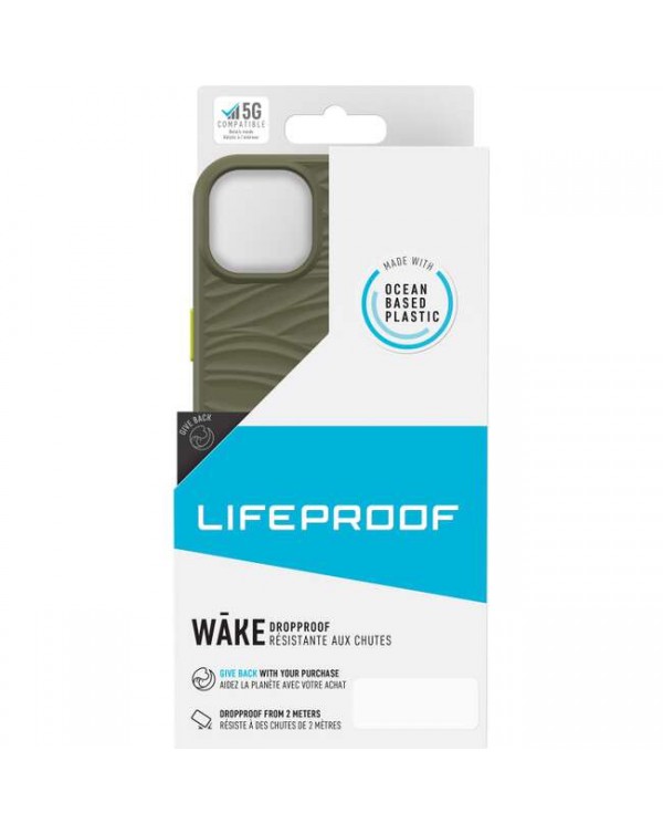 LifeProof - Wake Dropproof Eco Friendly Case Gambit Green for iPhone 13