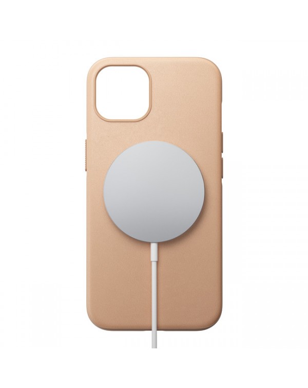Nomad - Horween Leather Rugged Case English Tan for iPhone 13