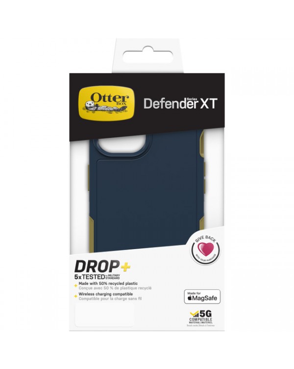 Otterbox - Defender XT Protective Case Dark Mineral (Blue) for iPhone 13