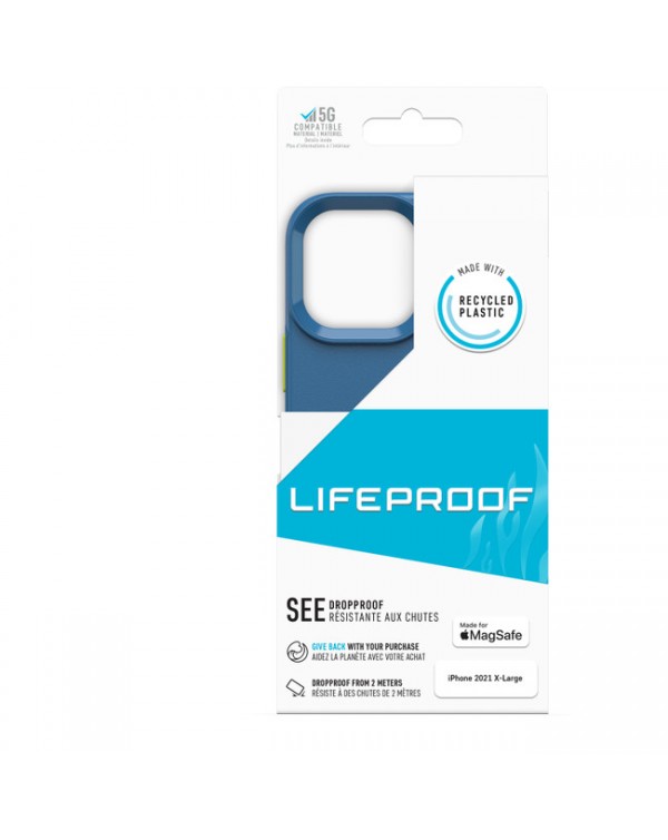 LifeProof - See with MagSafe Case Sofisticated (Blue) for iPhone 13 Pro Max/12 Pro Max
