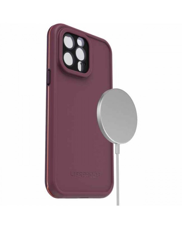 LifeProof - Fre with MagSafe Case Rsourceful Prpl for iPhone 13 Pro Max