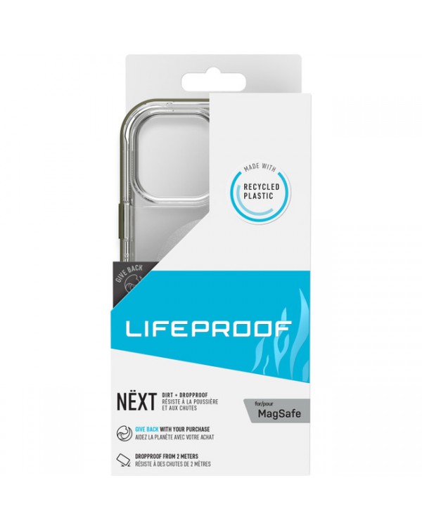 LifeProof - Next with MagSafe Case Precedented Grn for iPhone 13 Pro Max/12 Pro Max
