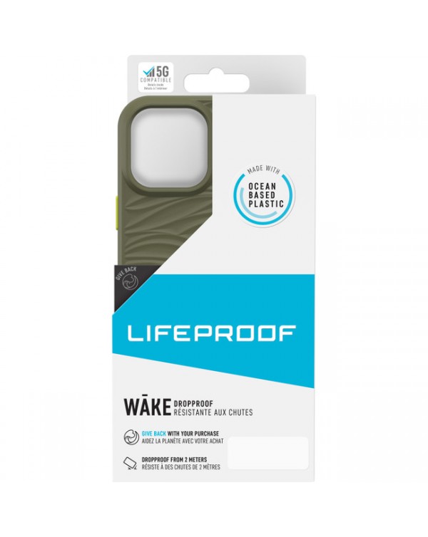 LifeProof - Wake Dropproof Case Gambit Green for iPhone 13 Pro Max/12 Pro Max