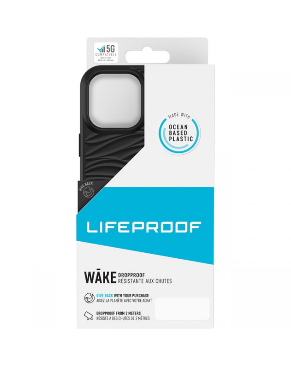 LifeProof - Wake Dropproof Case Black for iPhone 13 Pro Max/12 Pro Max